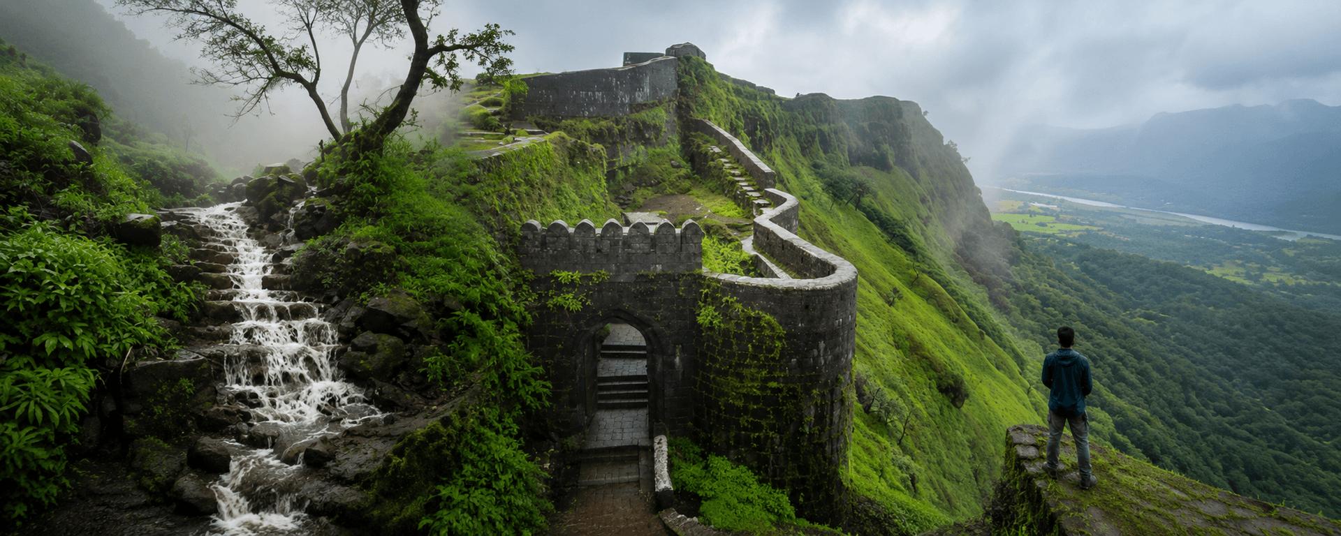 Korigad Fort Monsoon Trek | Pune
